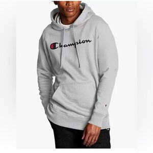 Men's Script Champion Logo Powerblend Hoodie